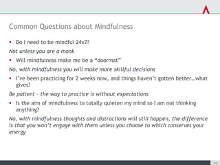 Introduction to mindfulness | PDF