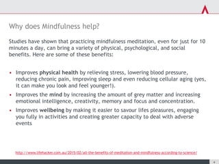 Introduction to mindfulness | PDF
