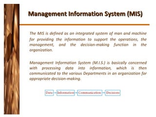 Introduction to mis | PPT