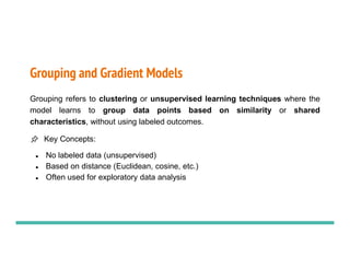 Introduction to Machine Learning -Basic concepts,Models and Description ...
