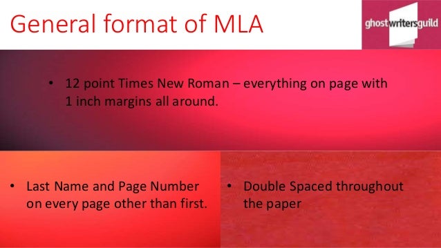 introduction to mla citation format