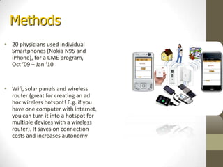 How to apply in low resource settings (rural area) Wifi Local Area NetworkVoiP, intranet websites100Km, a pair USD 1000