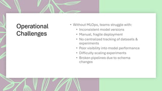 Operational
Challenges
 