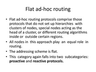 Introduction to mobile ad hoc network (m.a.net) | PPTX