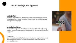 Comprehensive Introduction to Mobile Automation with Appium and ...