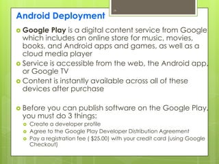Introduction to Mobile Development | PPTX