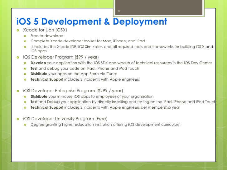 Introduction Of A Mobile Development Program