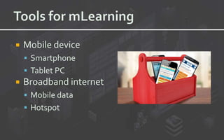  Mobile device
 Smartphone
 Tablet PC
 Broadband internet
 Mobile data
 Hotspot
 