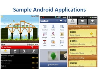 Sample Android Applications 