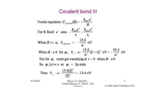 Lecture 15: Diatomic Molecules