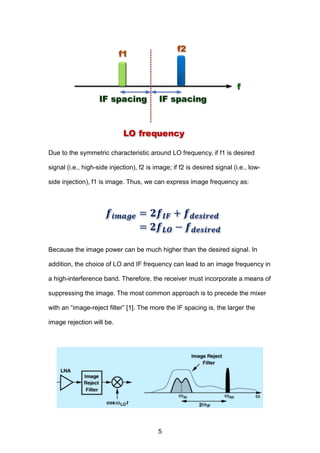 Introduction to modern receiver | PDF