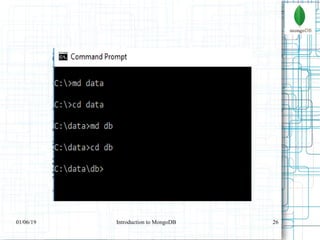 2601/06/19 Introduction to MongoDB
 