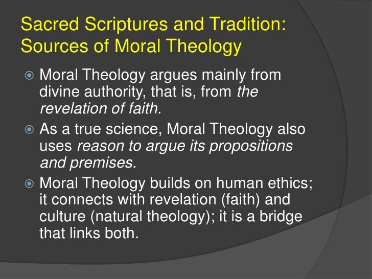 Introduction to moral theology