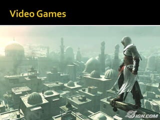    Film / Animation
   Video Games
   Medical
   Military etc…
 