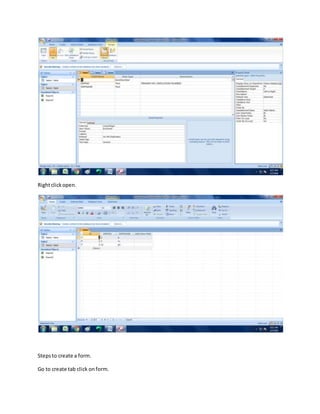 Introduction to ms access | DOCX