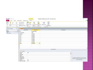 Introduction to ms access | PPTX | Databases | Computer Software and ...