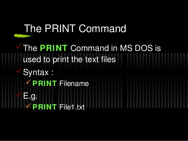 Ms Dos Fc Exe