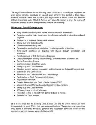 Msme Questions Introduction to msme sector | DOCX