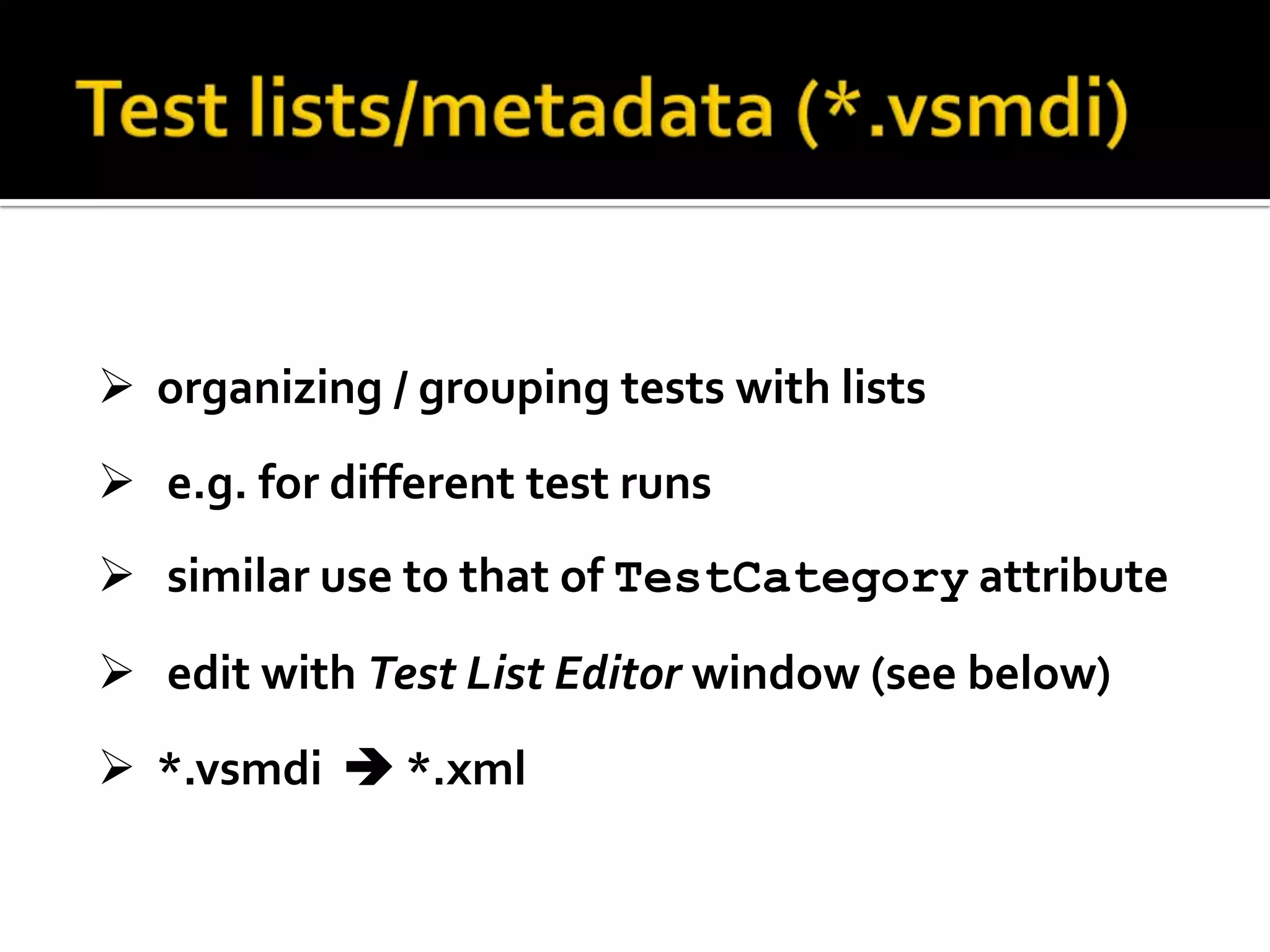  AssertWhat makes a good (unit) test… verify only one fact