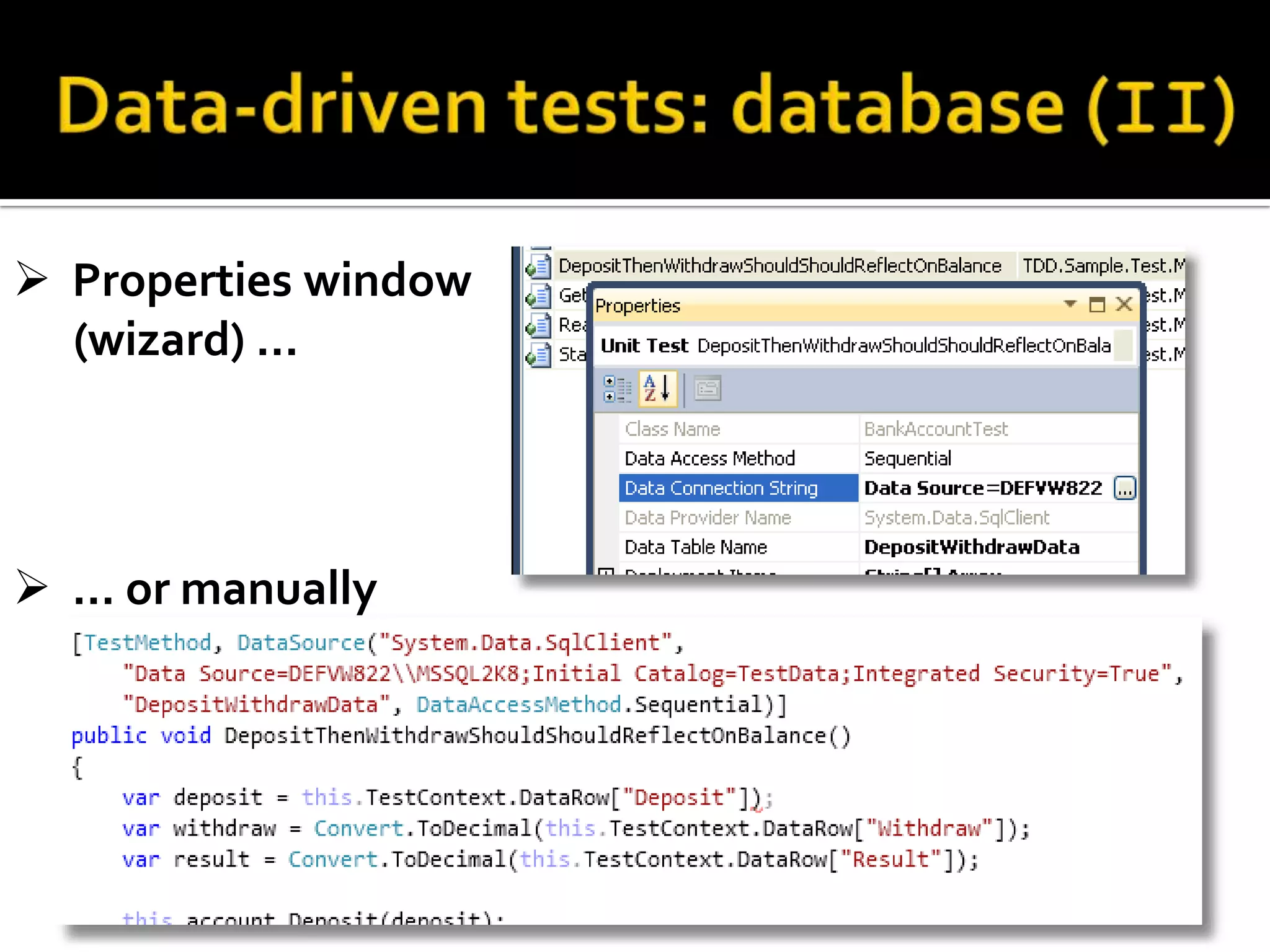 Associating test and work item