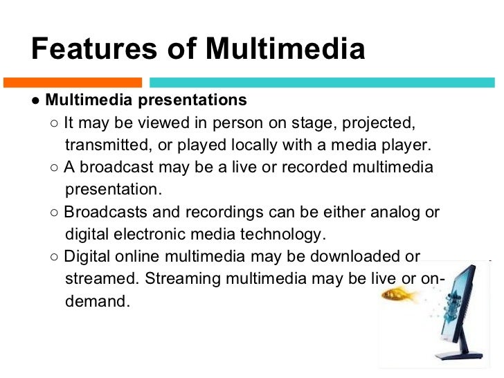 Introduction to multimedia