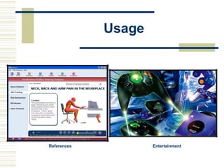 Usage
References Entertainment
 