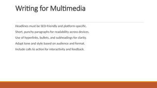 Multimedia Journalist Example Introduction to Multimedia Journalism.pptx