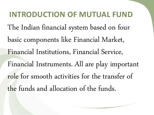 Introduction to mutual fund