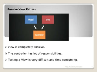  Model-View-ViewModelpattern is similar to MVC2http:/facebook/honeydev