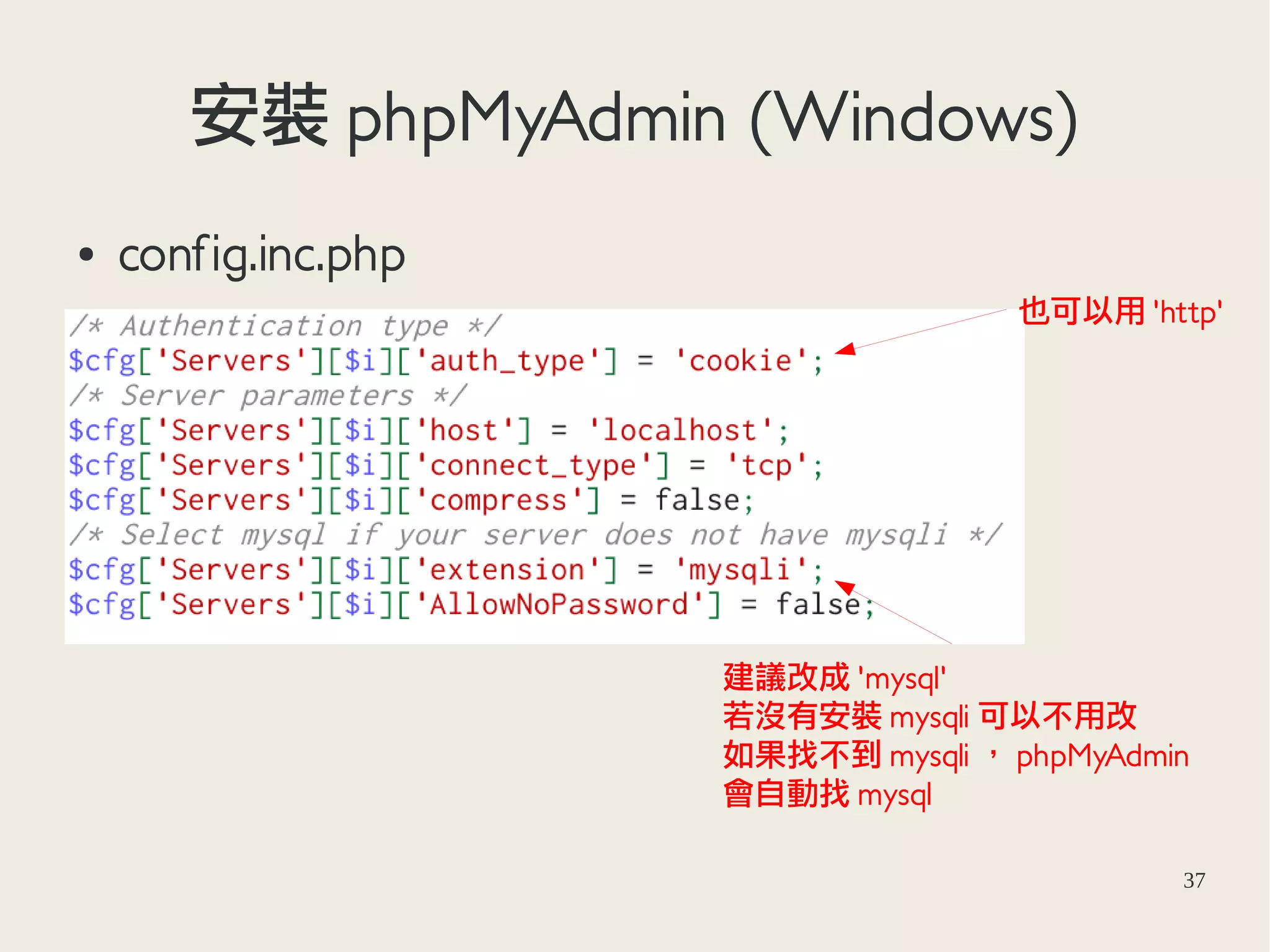 Introduction to MySQL and phpMyAdmin | PPT