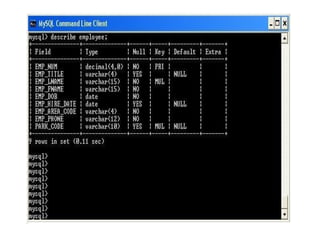 Mysql Command Ppt Introduction to MySQL commands mysql presentation 22.pptx