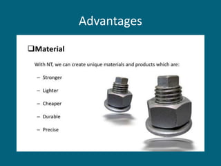 Advantages
 