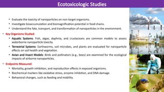 Ecotoxicologic Introduction to Nanotoxicology - Nanotechnology | PPTX