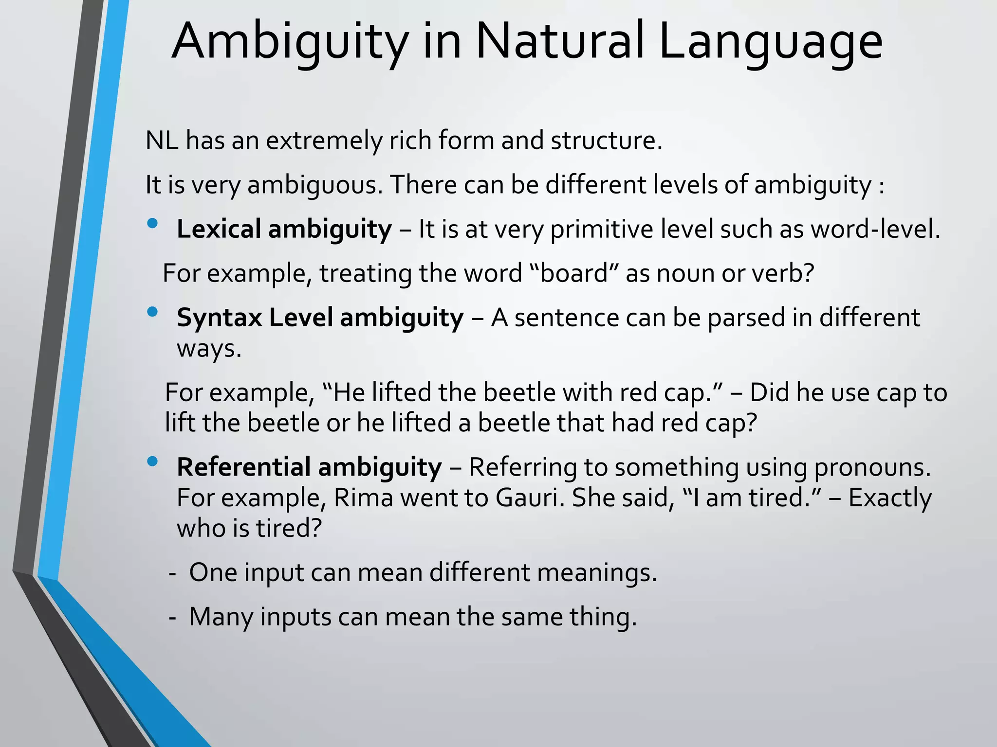 Introduction to natural language processing, history and origin