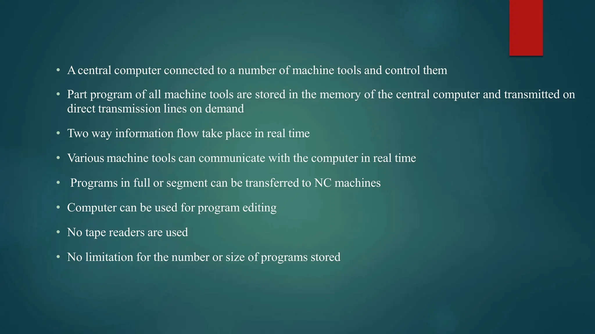 Introduction to NC, CNC & DNC.pptx | Operating Systems | Computer ...