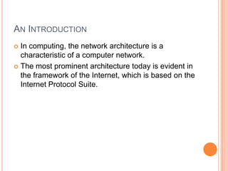 Introduction To Network Design | PPTX