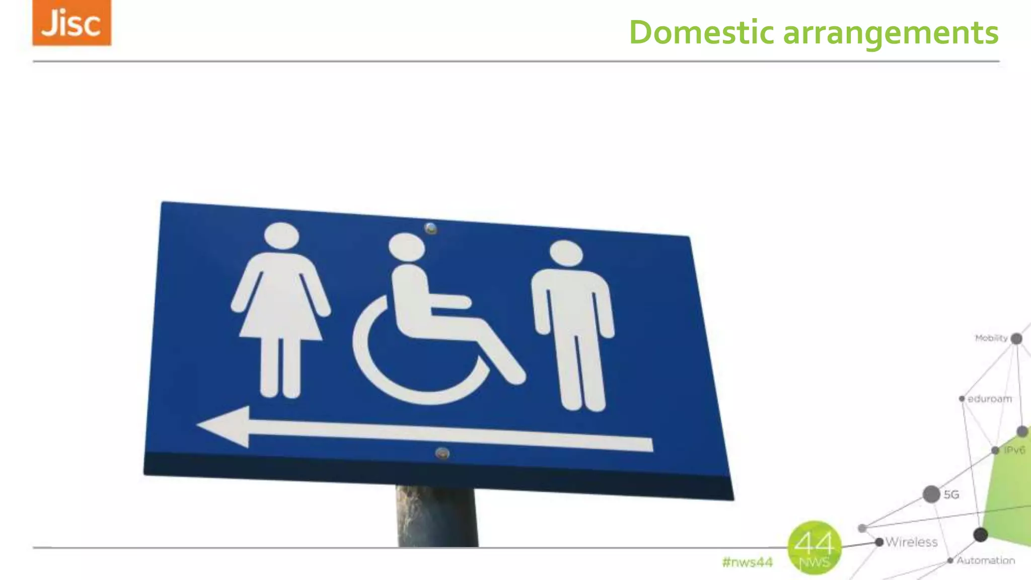 Domestic arrangements
 