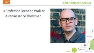 After dinner speaker
»Professor Brendan Walker
A renaissance showman
 