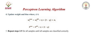 Introduction to Neural Networks and Perceptron Learning Algorithm.pptx