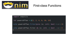 Introduction to Nim | PDF