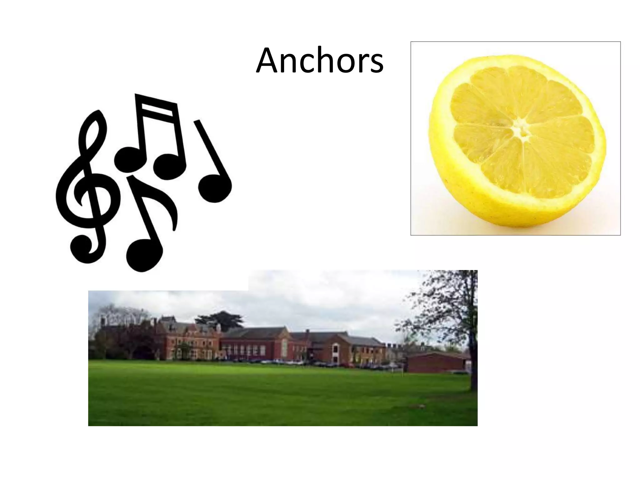 Anchors
 