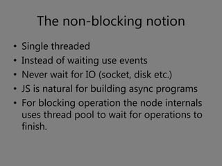 introduction to node.js