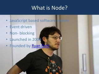 Introduction to node.js by jiban
