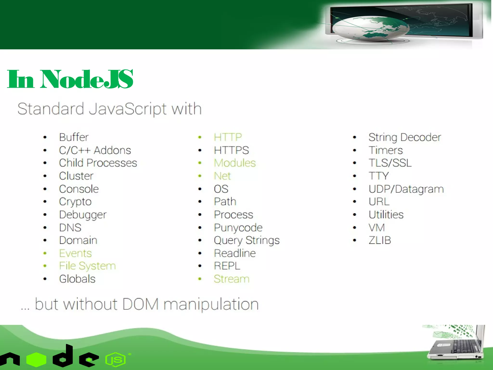 In NodeJS
 