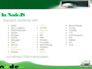 In NodeJS
 