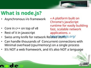 Introduction_to_Node_js caracteristicas ppales | PPT