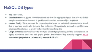 Introduction to NoSql | PPT