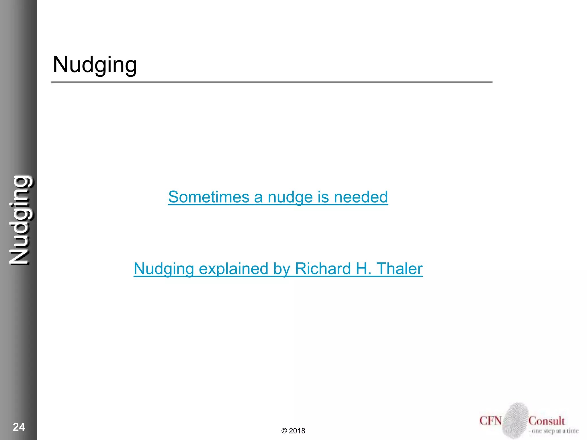 Introduction to nudging in IT | PPT