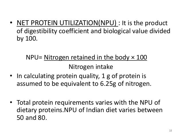 Introduction To Nutrition And Proteins