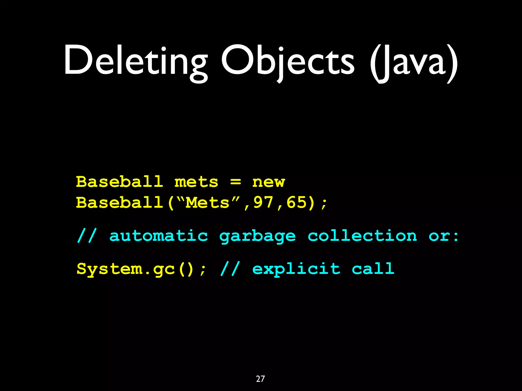 Introduction to Object Oriented Programming & Design Principles | PPT